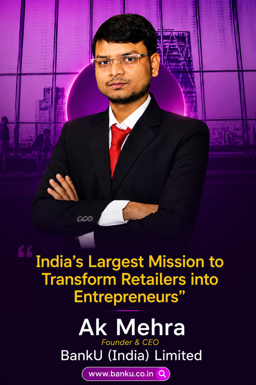 A K Mehra, BankU founder