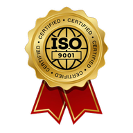 ISO 9001 reference badge